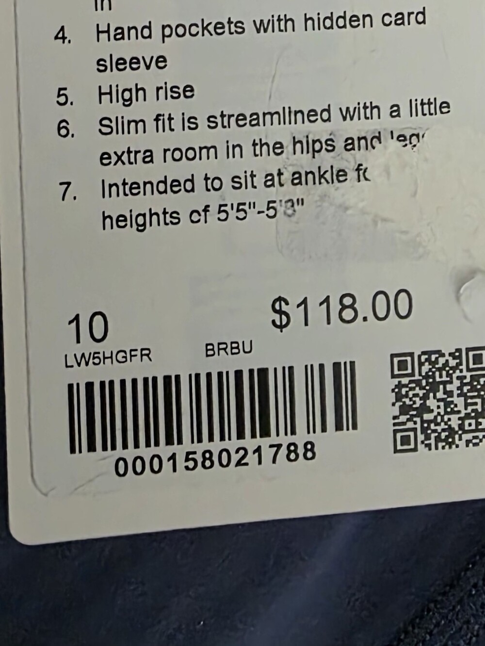 Blue Lululemon Align Jogger Pants - Picture 4 of 5